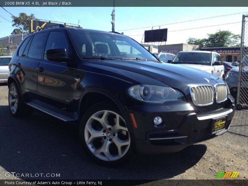 Jet Black / Black 2008 BMW X5 4.8i