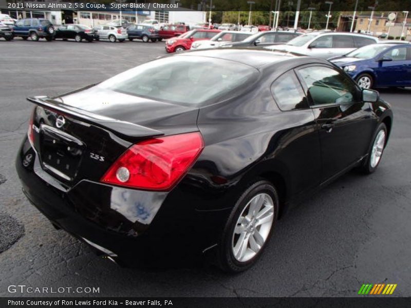 Super Black / Charcoal 2011 Nissan Altima 2.5 S Coupe