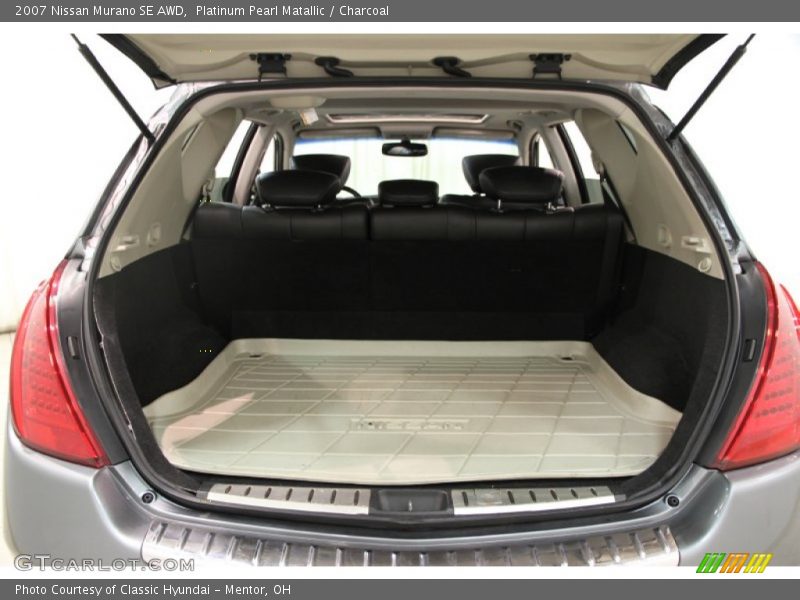 Platinum Pearl Matallic / Charcoal 2007 Nissan Murano SE AWD