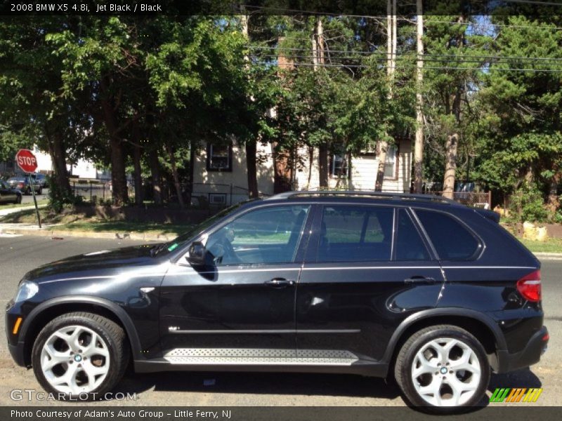 Jet Black / Black 2008 BMW X5 4.8i
