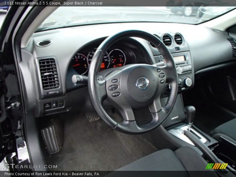 Super Black / Charcoal 2011 Nissan Altima 2.5 S Coupe