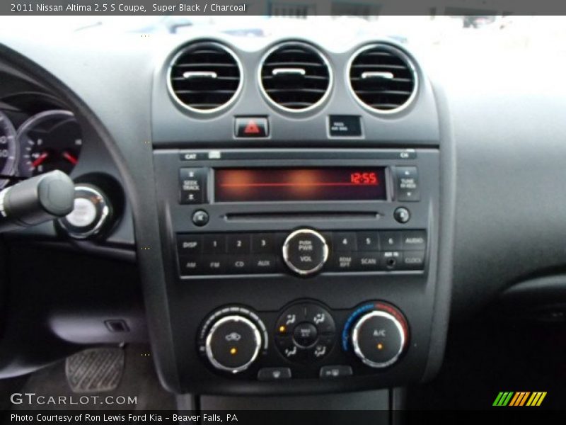 Super Black / Charcoal 2011 Nissan Altima 2.5 S Coupe