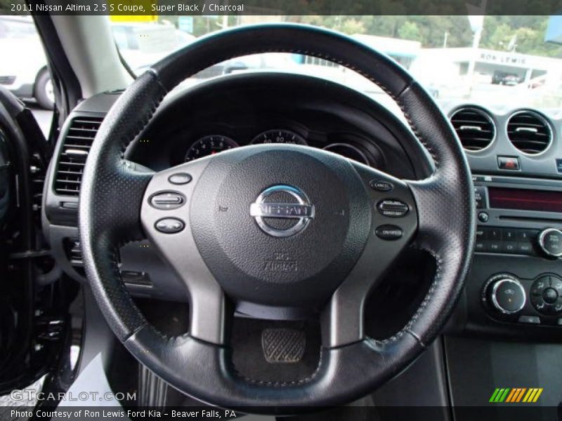 Super Black / Charcoal 2011 Nissan Altima 2.5 S Coupe