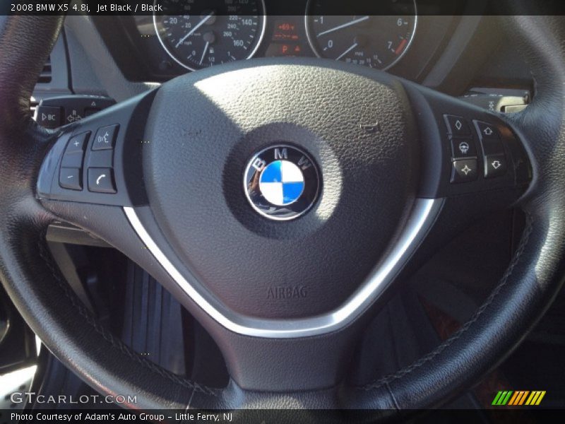 Jet Black / Black 2008 BMW X5 4.8i