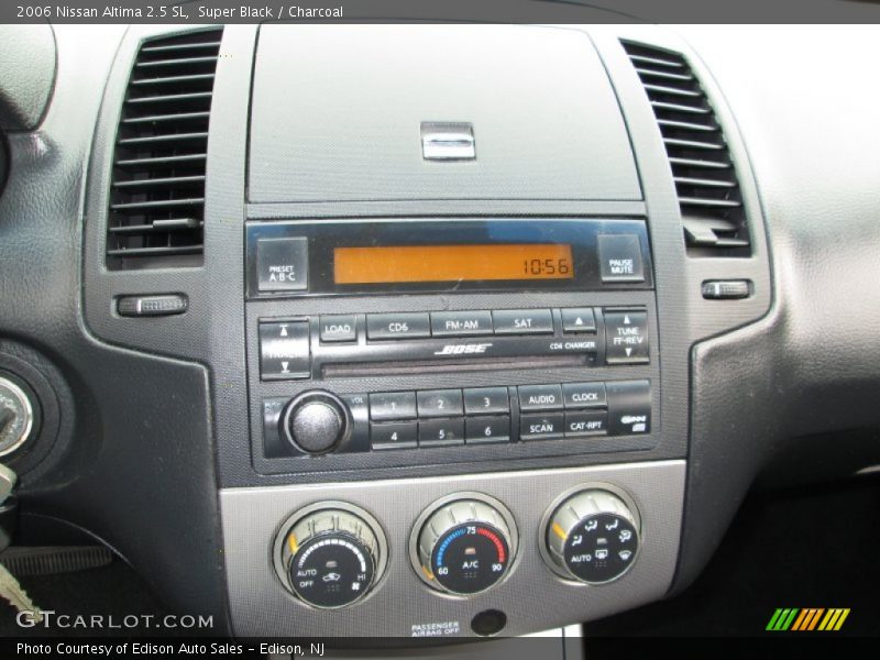 Super Black / Charcoal 2006 Nissan Altima 2.5 SL