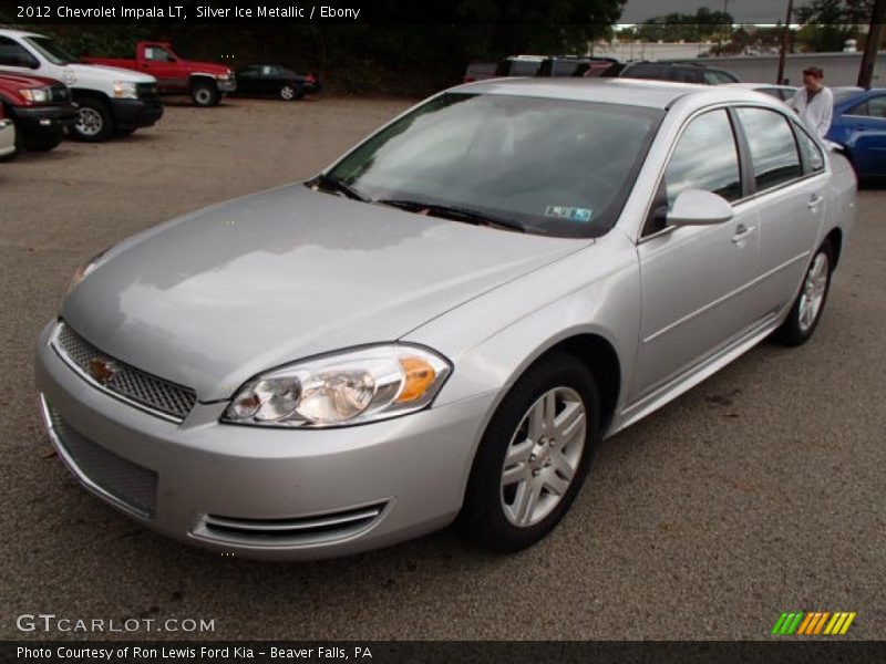 Silver Ice Metallic / Ebony 2012 Chevrolet Impala LT