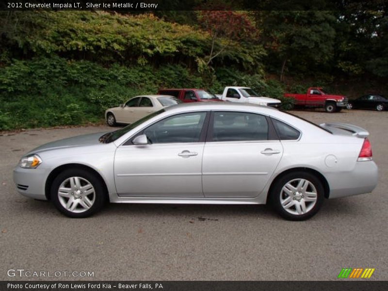 Silver Ice Metallic / Ebony 2012 Chevrolet Impala LT