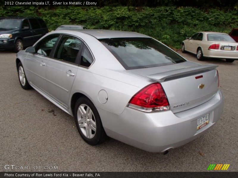 Silver Ice Metallic / Ebony 2012 Chevrolet Impala LT