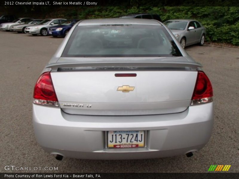 Silver Ice Metallic / Ebony 2012 Chevrolet Impala LT