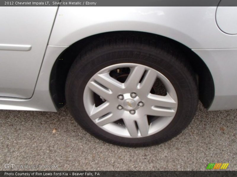 Silver Ice Metallic / Ebony 2012 Chevrolet Impala LT