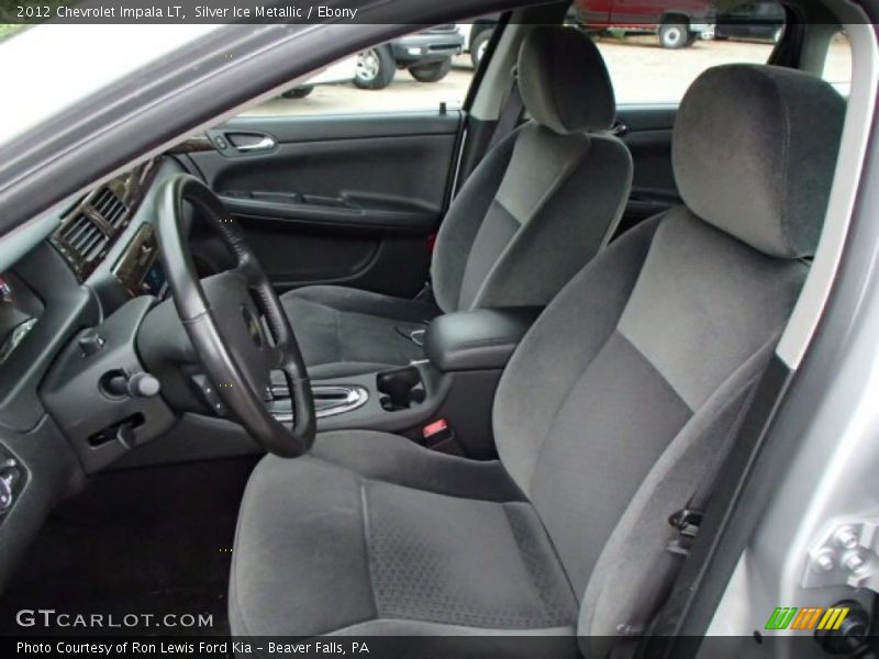 Silver Ice Metallic / Ebony 2012 Chevrolet Impala LT
