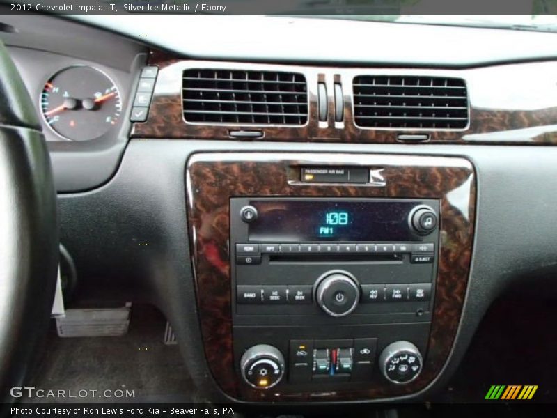 Silver Ice Metallic / Ebony 2012 Chevrolet Impala LT
