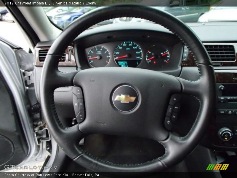 Silver Ice Metallic / Ebony 2012 Chevrolet Impala LT