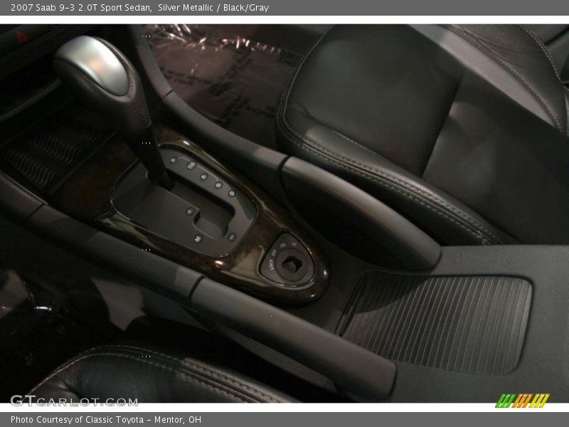 Silver Metallic / Black/Gray 2007 Saab 9-3 2.0T Sport Sedan