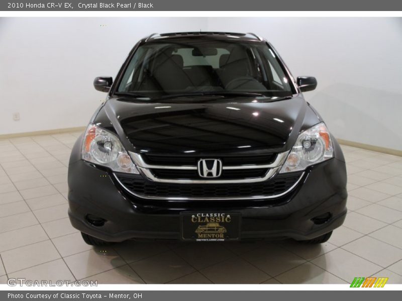 Crystal Black Pearl / Black 2010 Honda CR-V EX