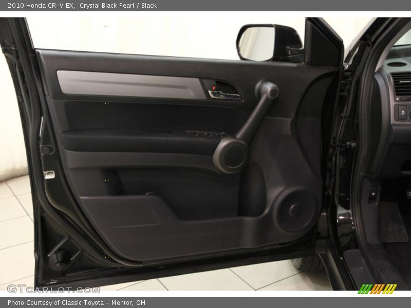 Crystal Black Pearl / Black 2010 Honda CR-V EX