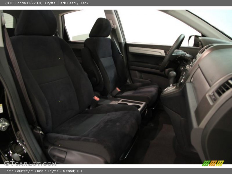Crystal Black Pearl / Black 2010 Honda CR-V EX