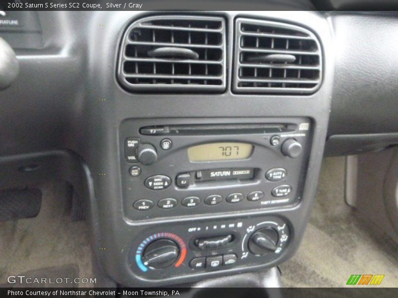 Silver / Gray 2002 Saturn S Series SC2 Coupe