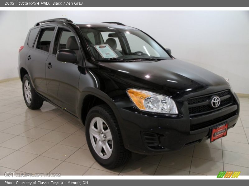 Black / Ash Gray 2009 Toyota RAV4 4WD