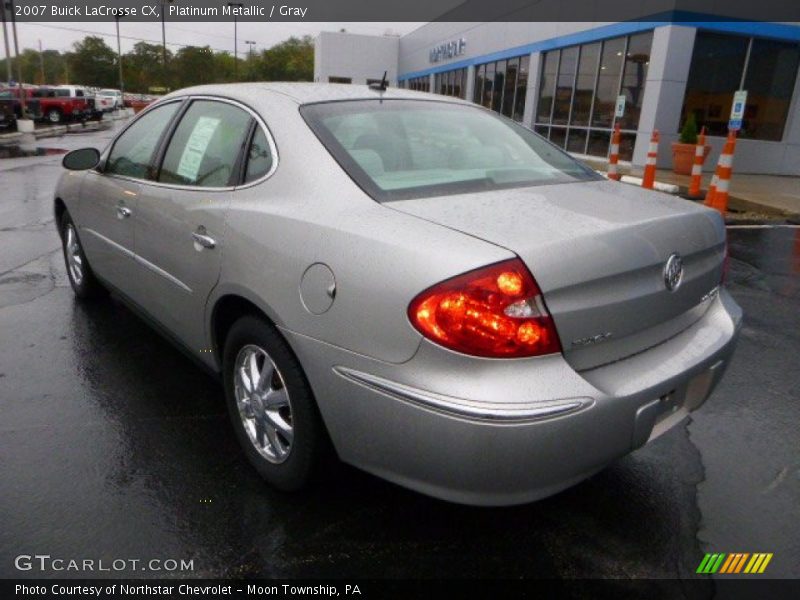 Platinum Metallic / Gray 2007 Buick LaCrosse CX