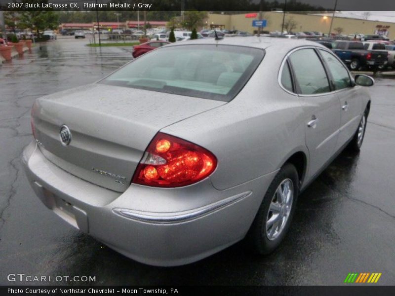 Platinum Metallic / Gray 2007 Buick LaCrosse CX