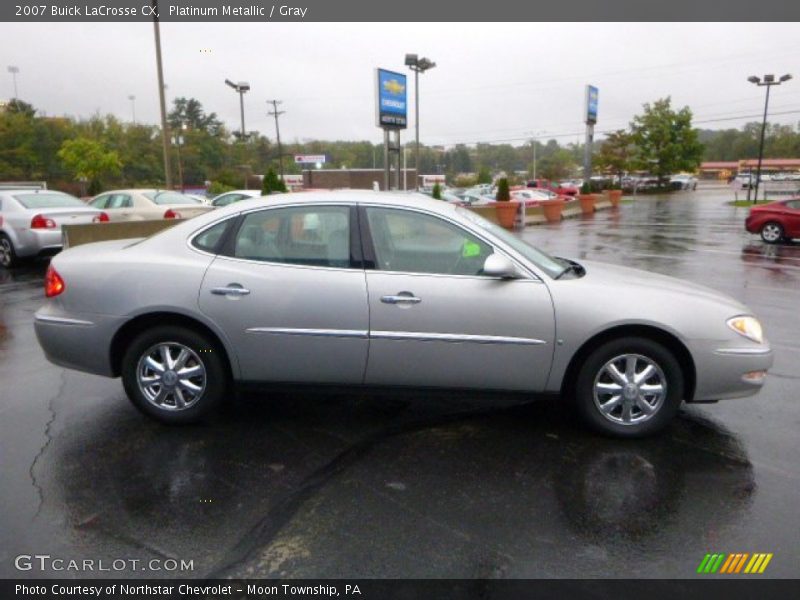 Platinum Metallic / Gray 2007 Buick LaCrosse CX
