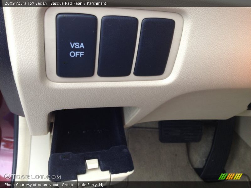 Basque Red Pearl / Parchment 2009 Acura TSX Sedan