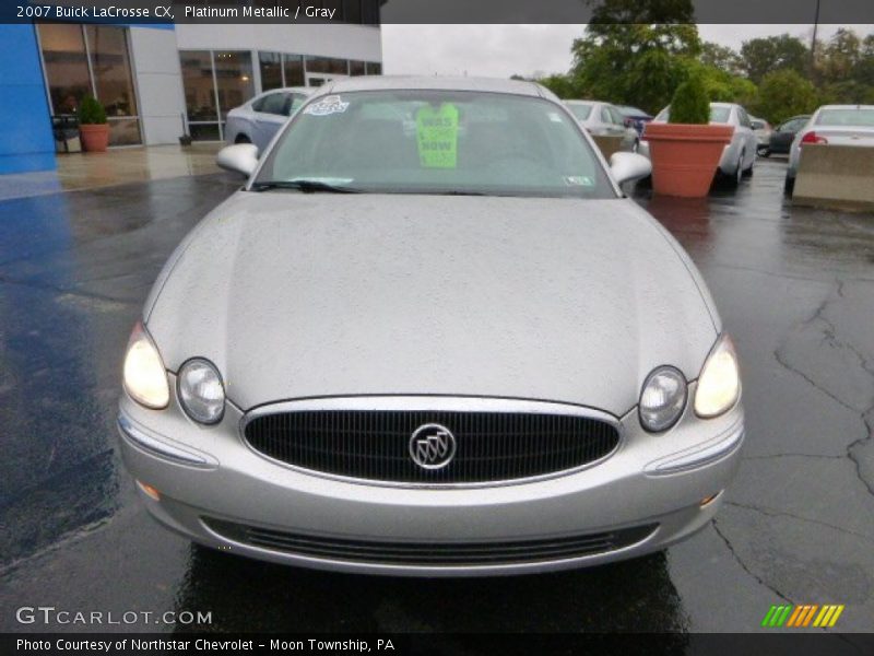 Platinum Metallic / Gray 2007 Buick LaCrosse CX