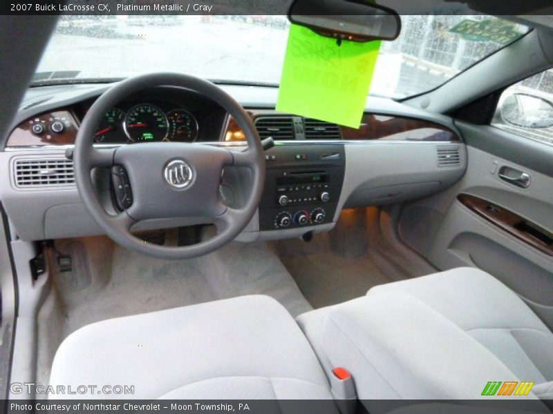 Platinum Metallic / Gray 2007 Buick LaCrosse CX