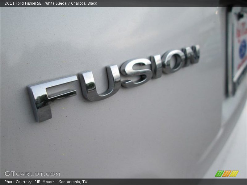 White Suede / Charcoal Black 2011 Ford Fusion SE