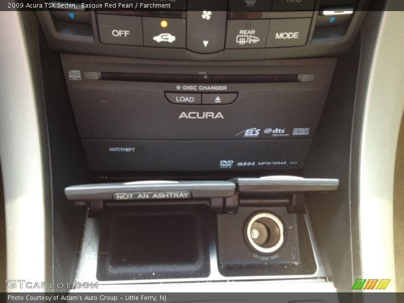 Basque Red Pearl / Parchment 2009 Acura TSX Sedan
