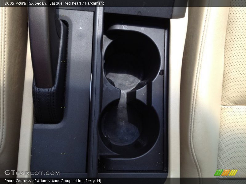 Basque Red Pearl / Parchment 2009 Acura TSX Sedan