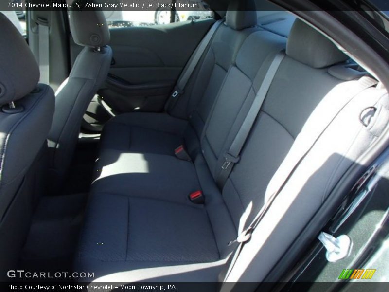 Ashen Gray Metallic / Jet Black/Titanium 2014 Chevrolet Malibu LS