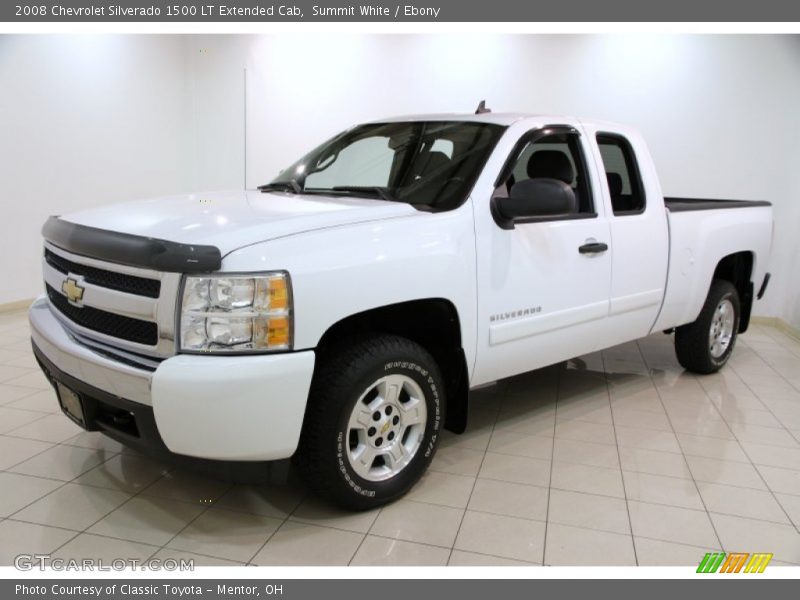 Summit White / Ebony 2008 Chevrolet Silverado 1500 LT Extended Cab