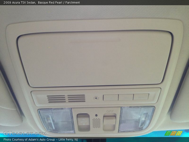 Basque Red Pearl / Parchment 2009 Acura TSX Sedan