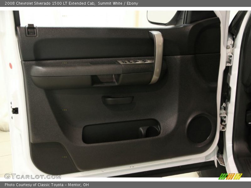 Summit White / Ebony 2008 Chevrolet Silverado 1500 LT Extended Cab
