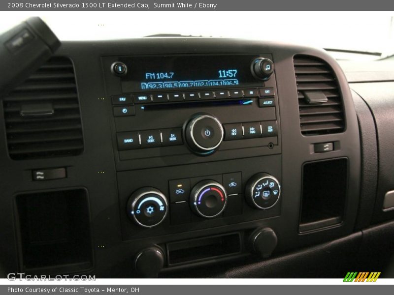 Summit White / Ebony 2008 Chevrolet Silverado 1500 LT Extended Cab