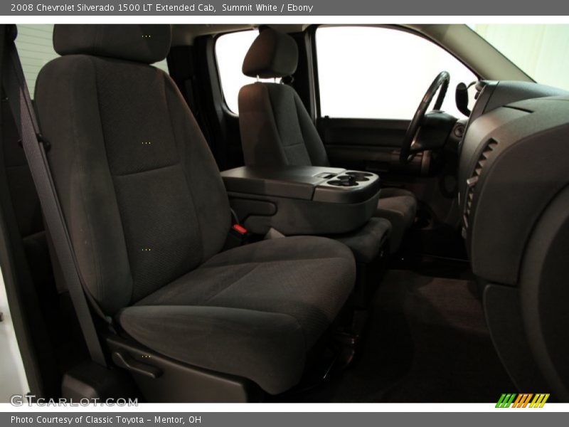 Summit White / Ebony 2008 Chevrolet Silverado 1500 LT Extended Cab