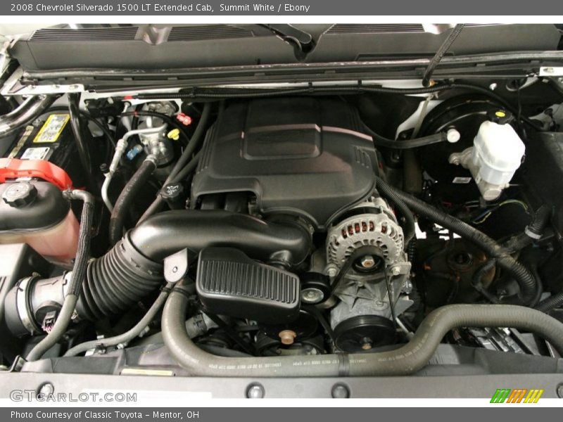Summit White / Ebony 2008 Chevrolet Silverado 1500 LT Extended Cab
