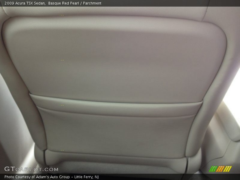 Basque Red Pearl / Parchment 2009 Acura TSX Sedan
