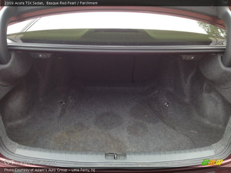 Basque Red Pearl / Parchment 2009 Acura TSX Sedan