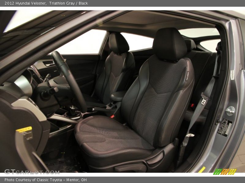  2012 Veloster  Black Interior