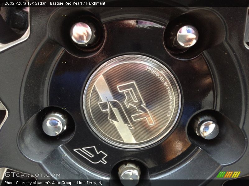 Basque Red Pearl / Parchment 2009 Acura TSX Sedan