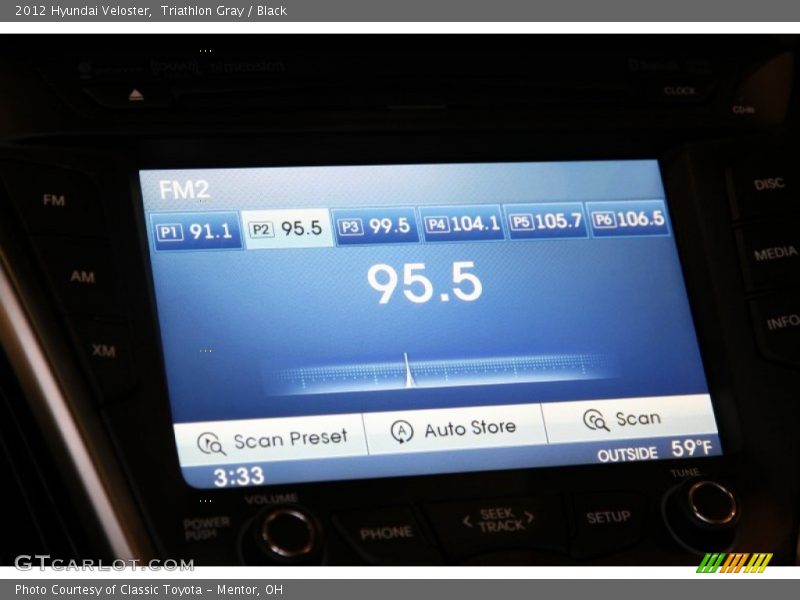 Triathlon Gray / Black 2012 Hyundai Veloster