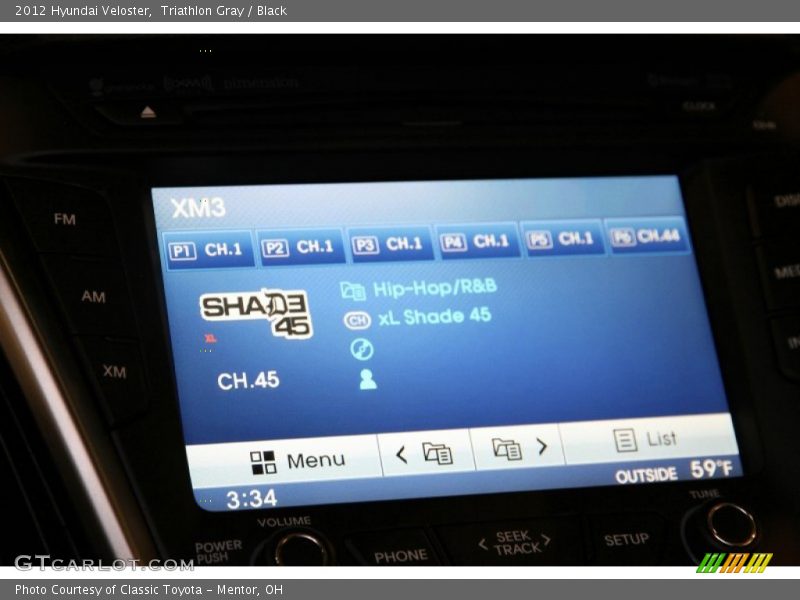 Triathlon Gray / Black 2012 Hyundai Veloster