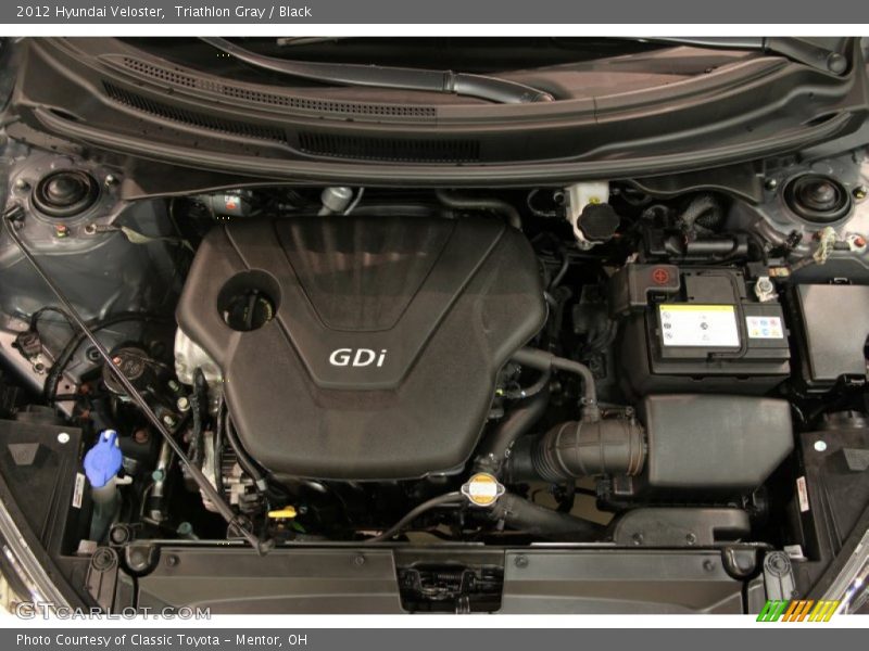  2012 Veloster  Engine - 1.6 Liter GDI DOHC 16-Valve Dual-CVVT 4 Cylinder