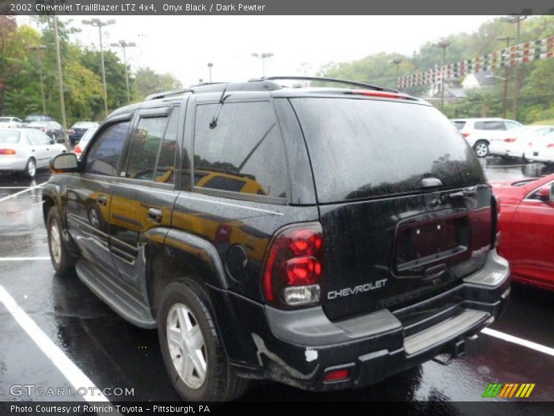 Onyx Black / Dark Pewter 2002 Chevrolet TrailBlazer LTZ 4x4