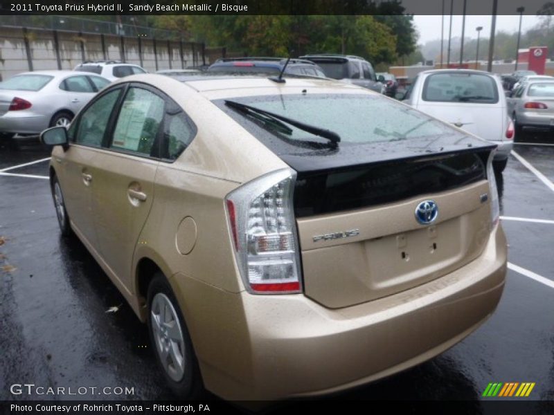 Sandy Beach Metallic / Bisque 2011 Toyota Prius Hybrid II