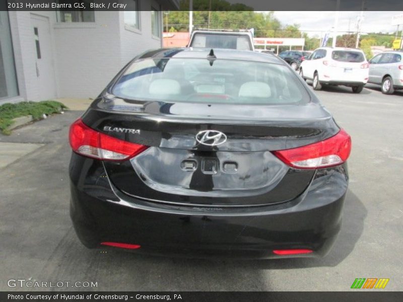 Black / Gray 2013 Hyundai Elantra GLS