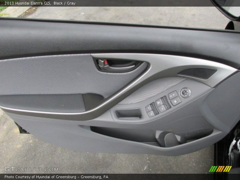 Black / Gray 2013 Hyundai Elantra GLS